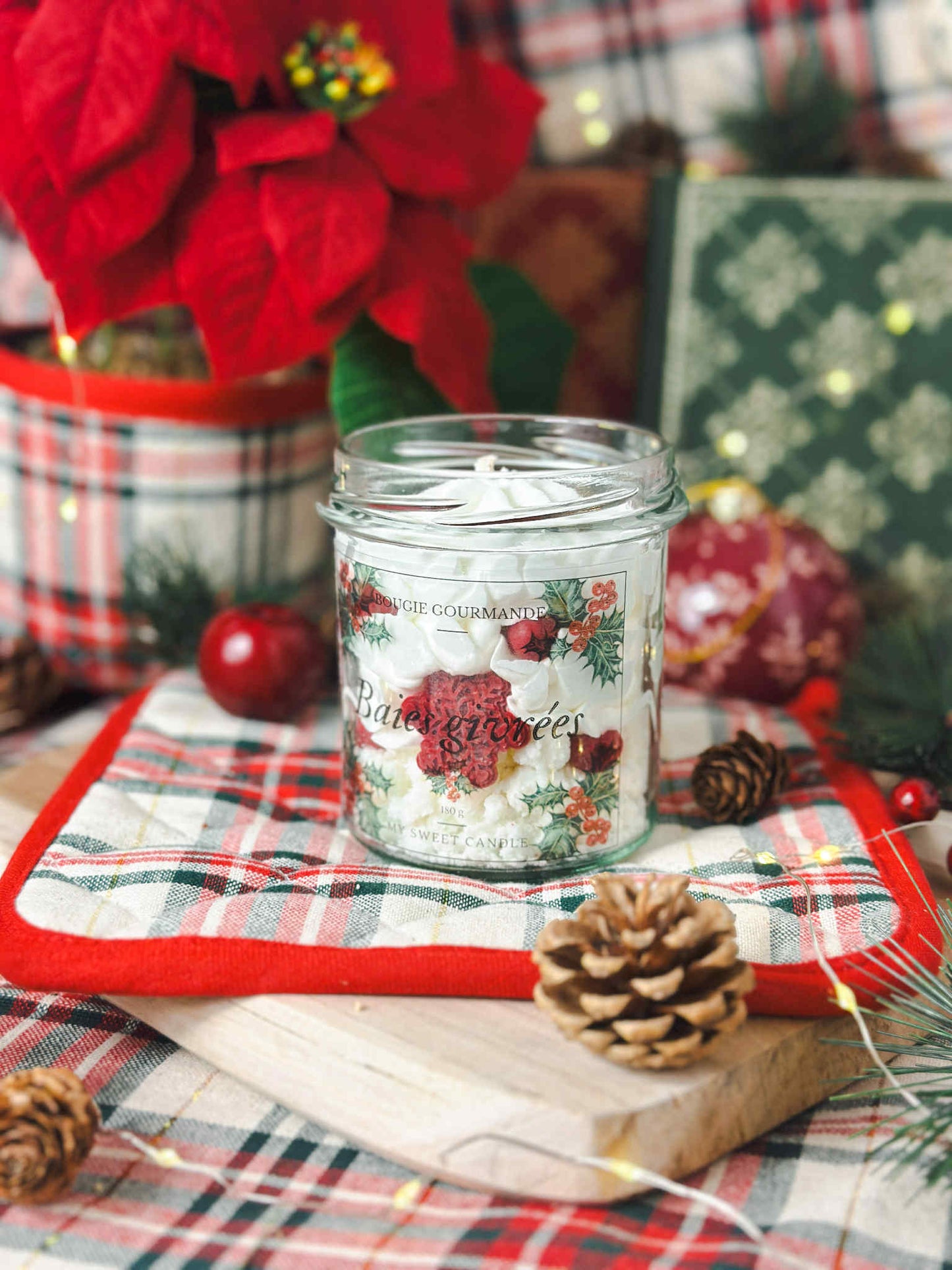 Bougie gourmande Baies givrées