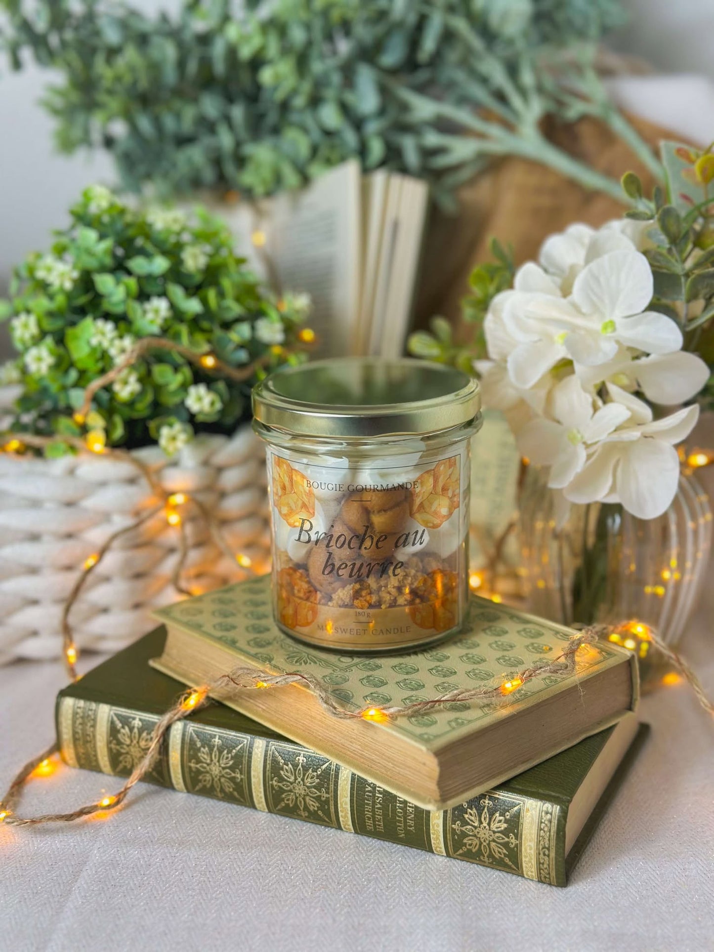 Bougie gourmande Brioche au beurre