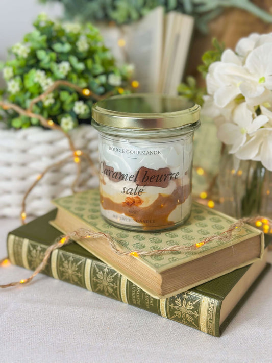 Bougie gourmande Caramel beurre salé