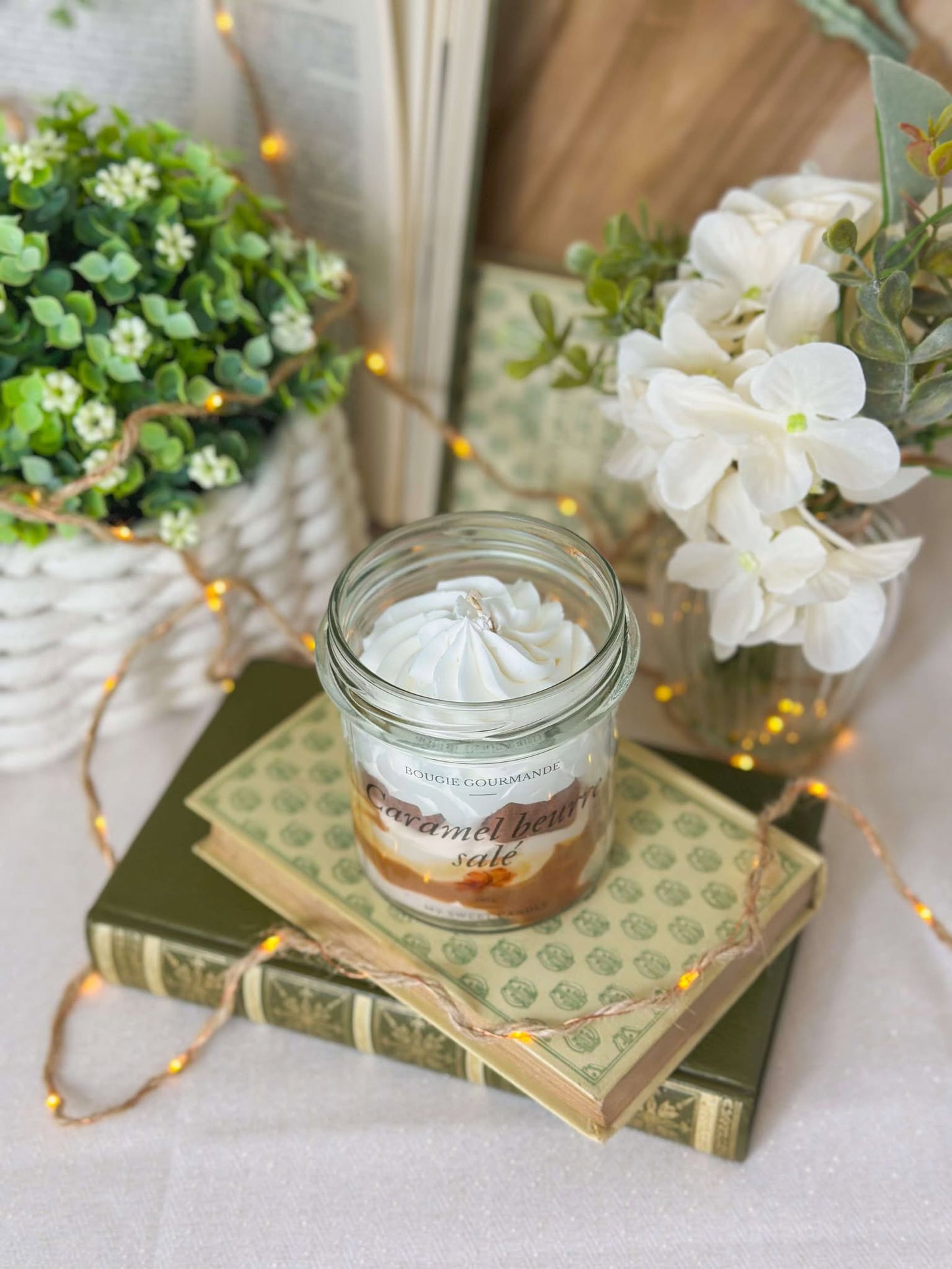 Bougie gourmande Caramel beurre salé