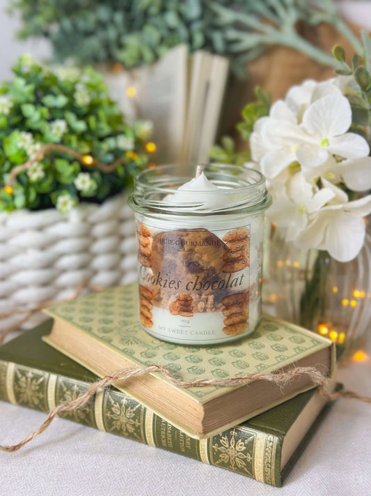 Bougie gourmande Cookies chocolat