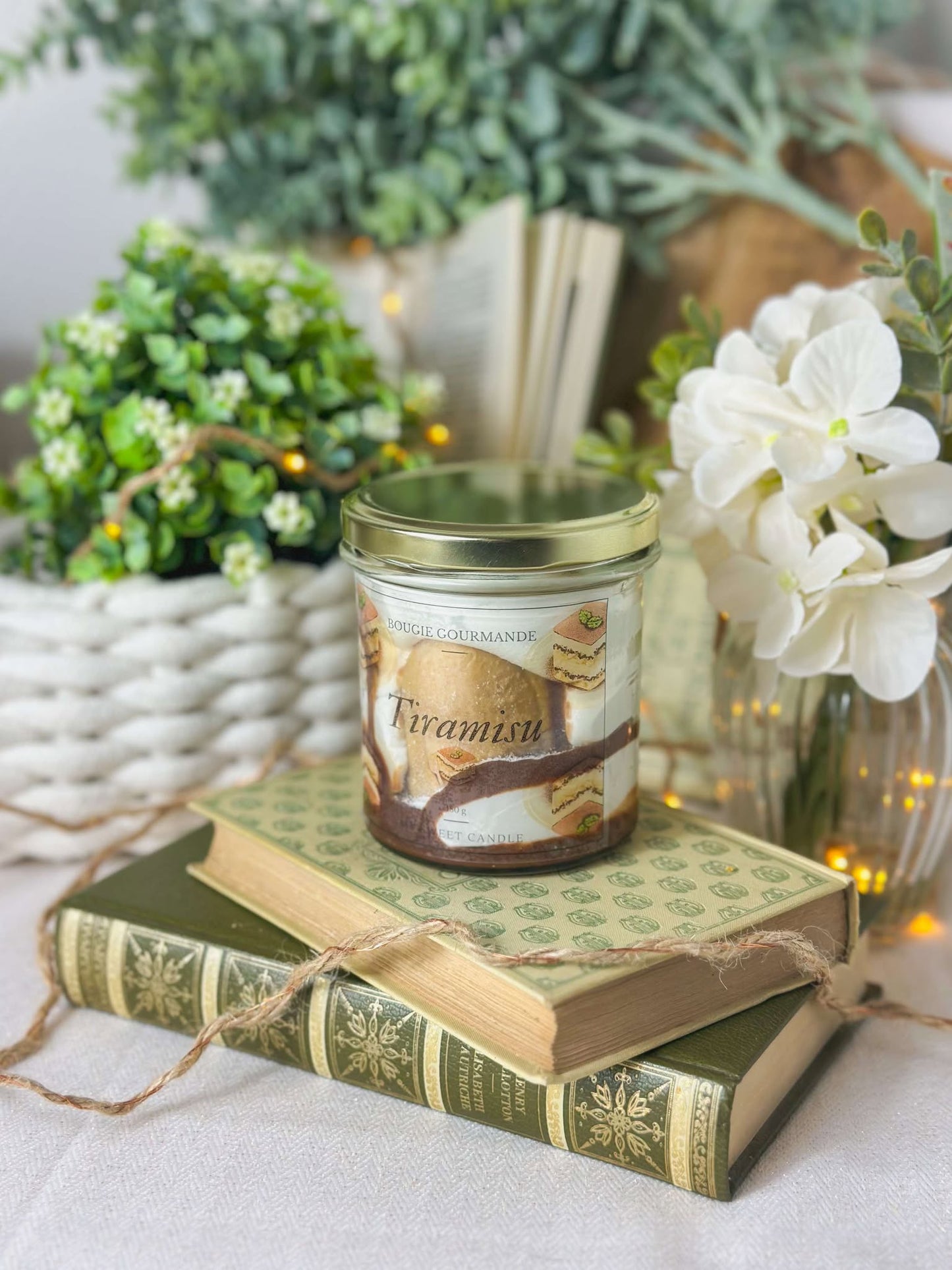 Bougie gourmande Tiramisu