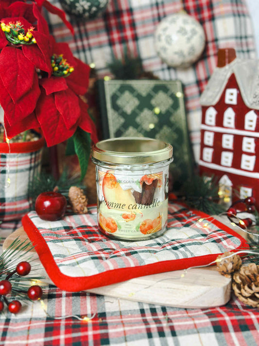Bougie gourmande Pomme cannelle