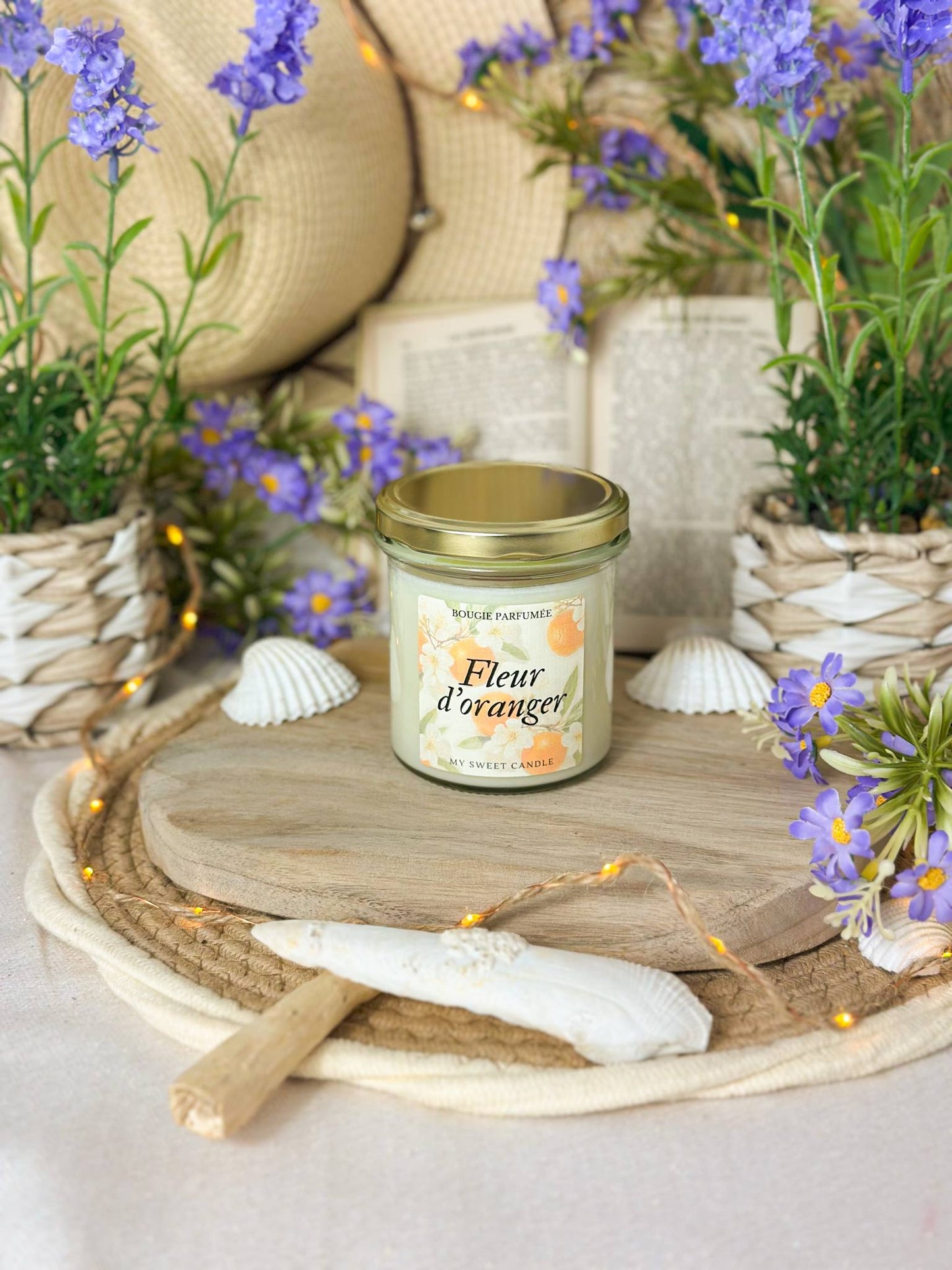 Bougie parfumée Fleur d'oranger