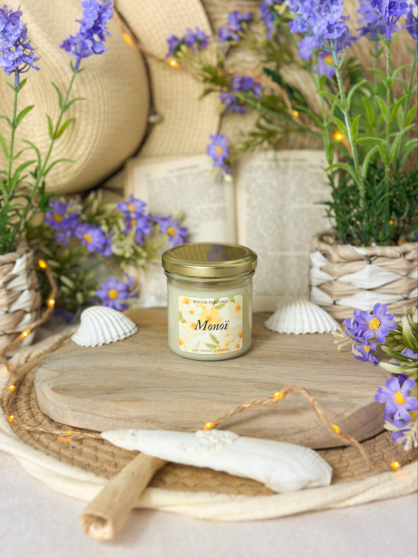 Bougie parfumée Monoï