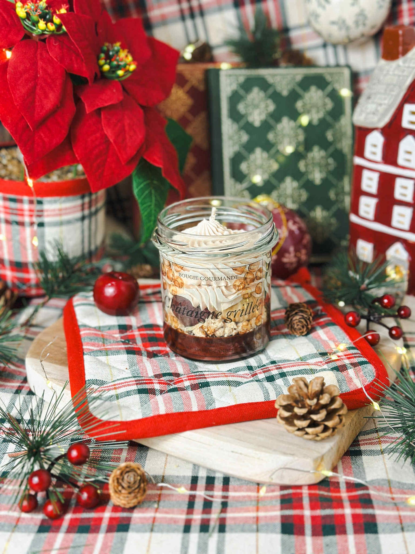 Bougie gourmande Châtaigne grillée