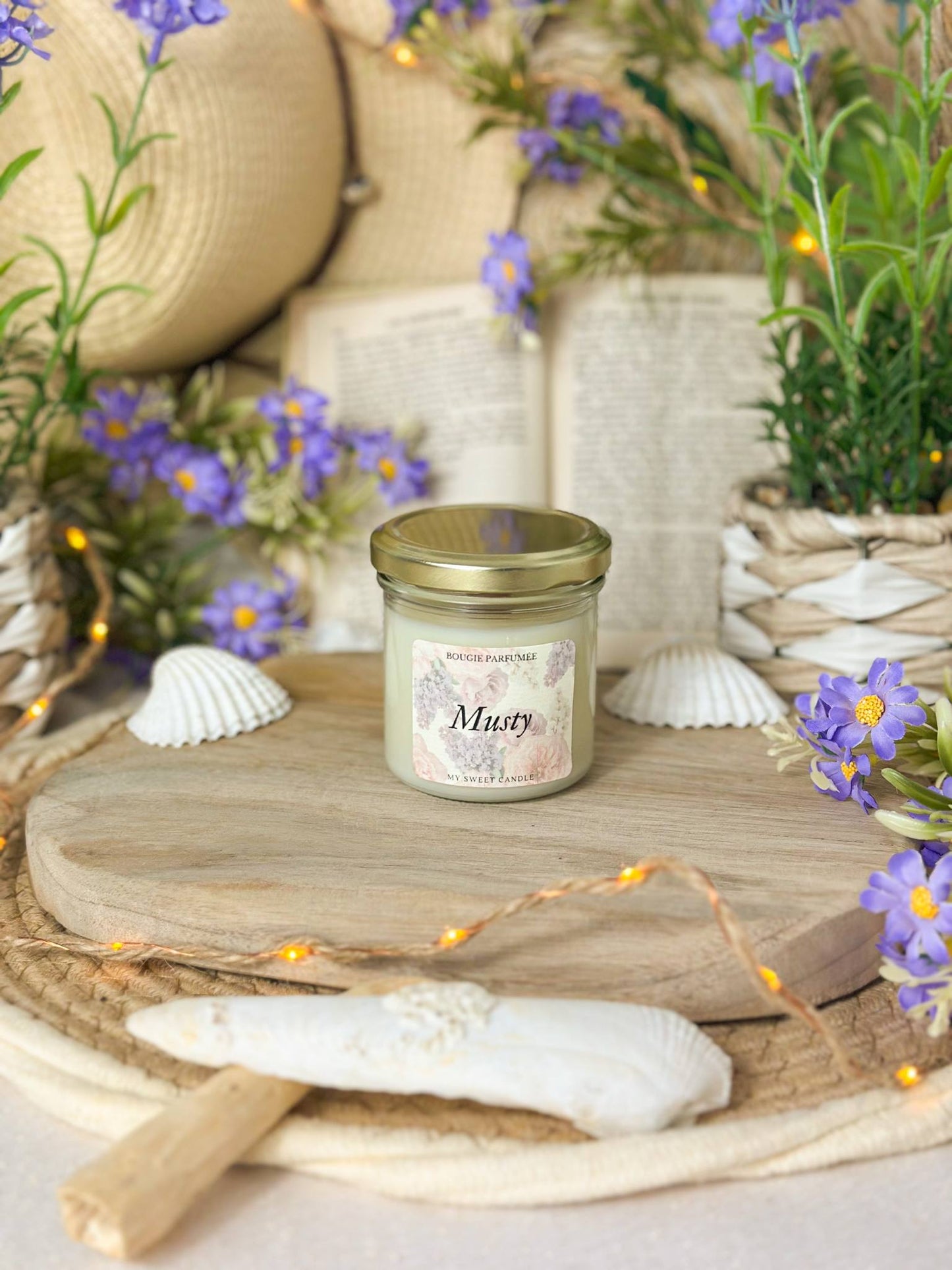 Bougie parfumée Musty