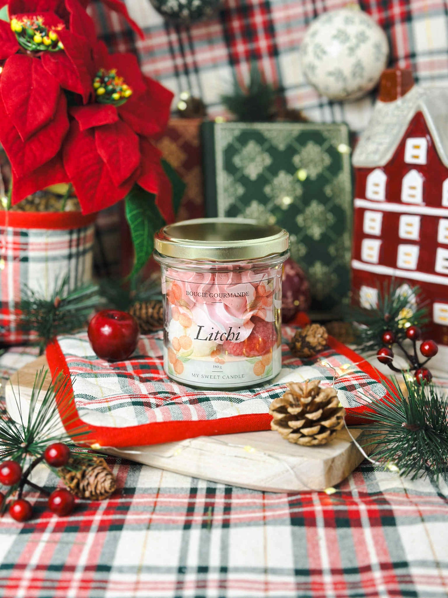 Bougie gourmande Litchi