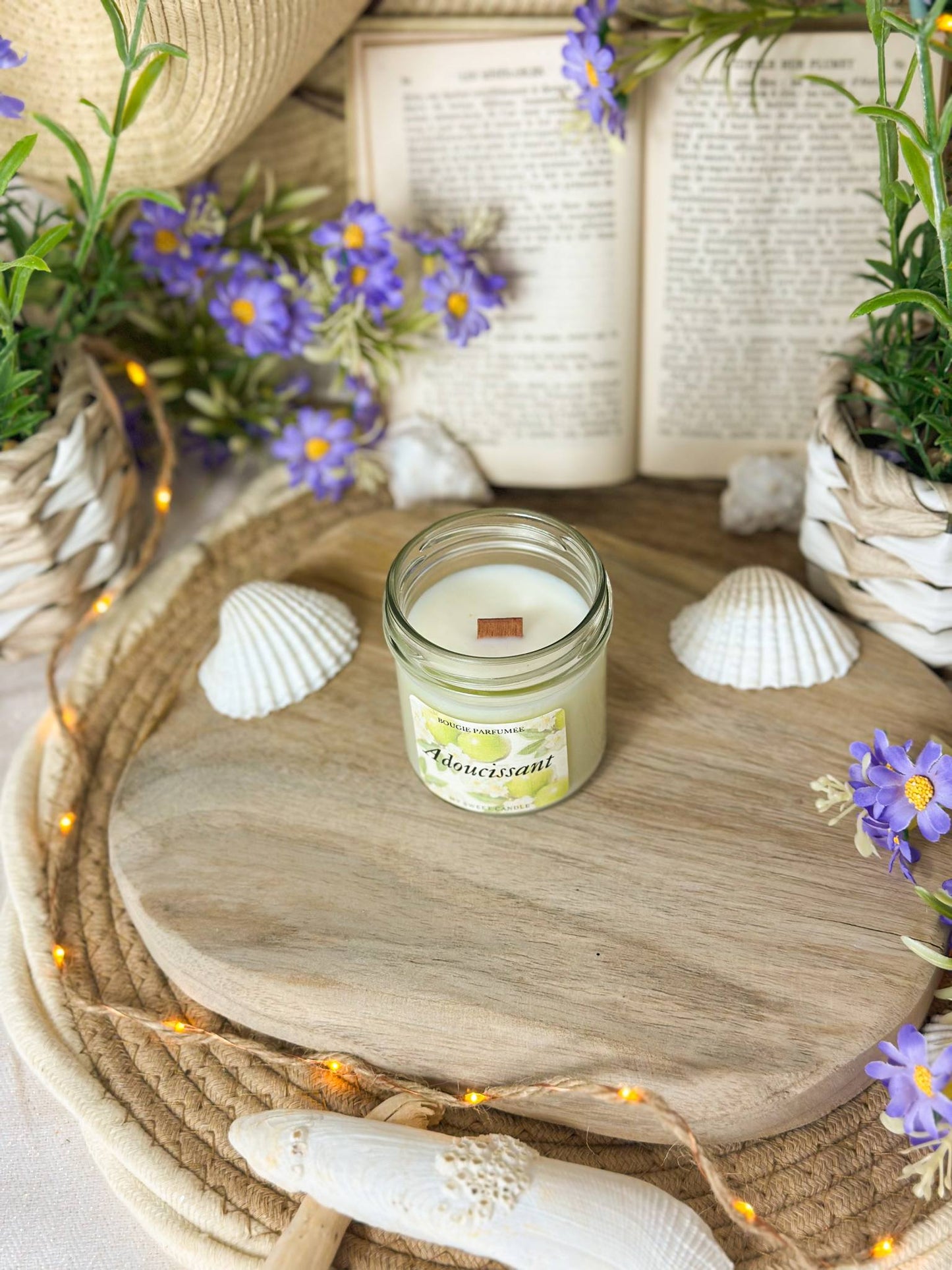 Bougie parfumée Adoucissant