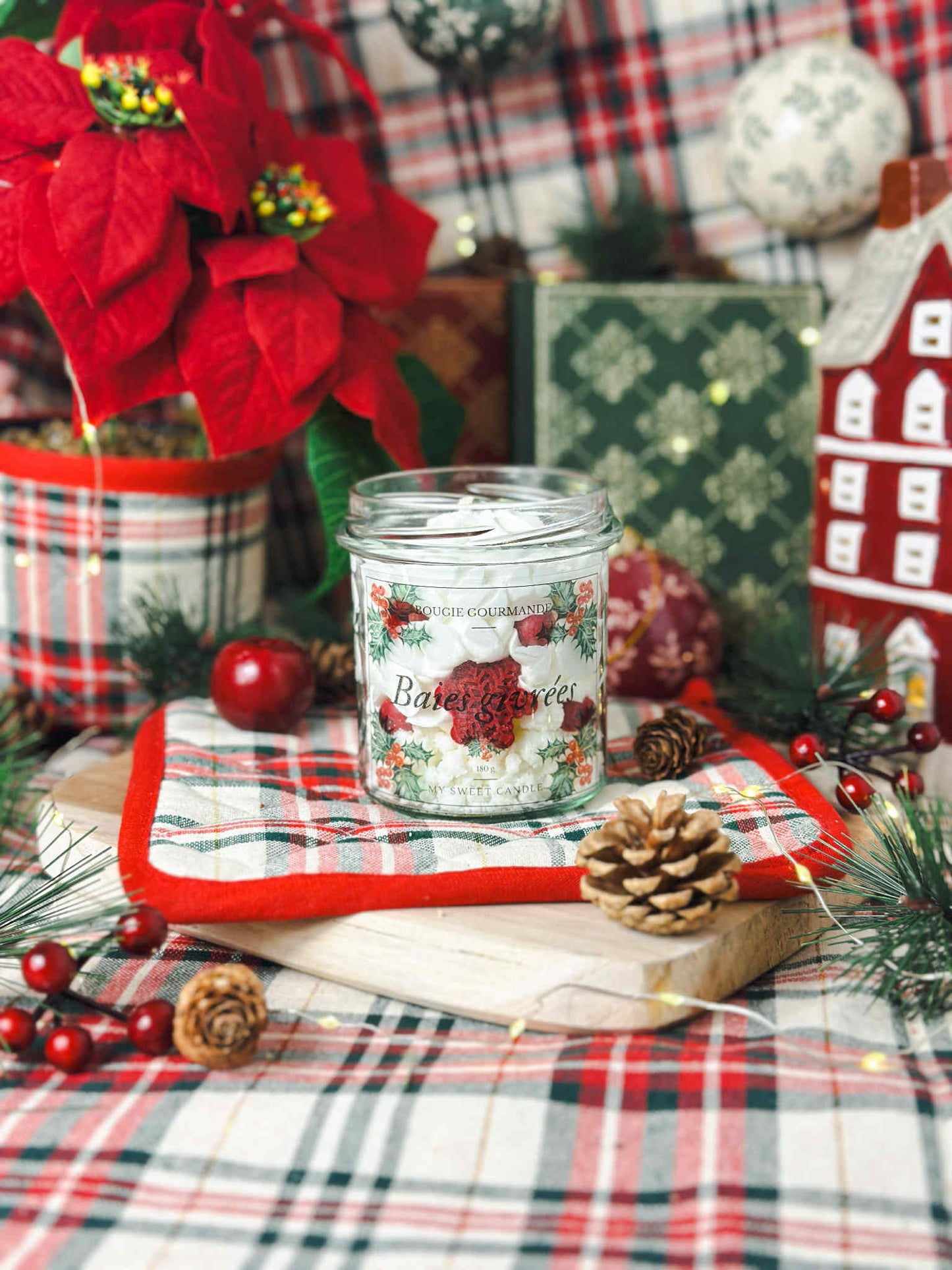 Bougie gourmande Baies givrées