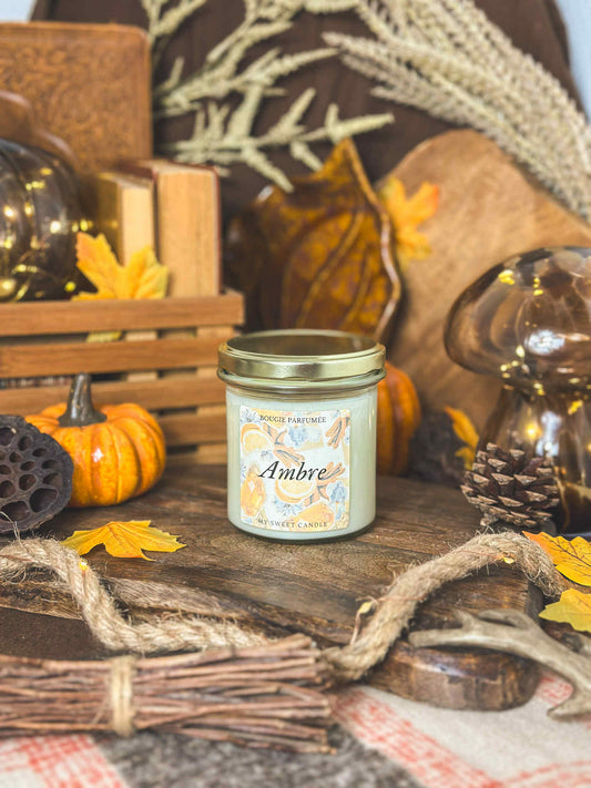 Bougie parfumée Ambre