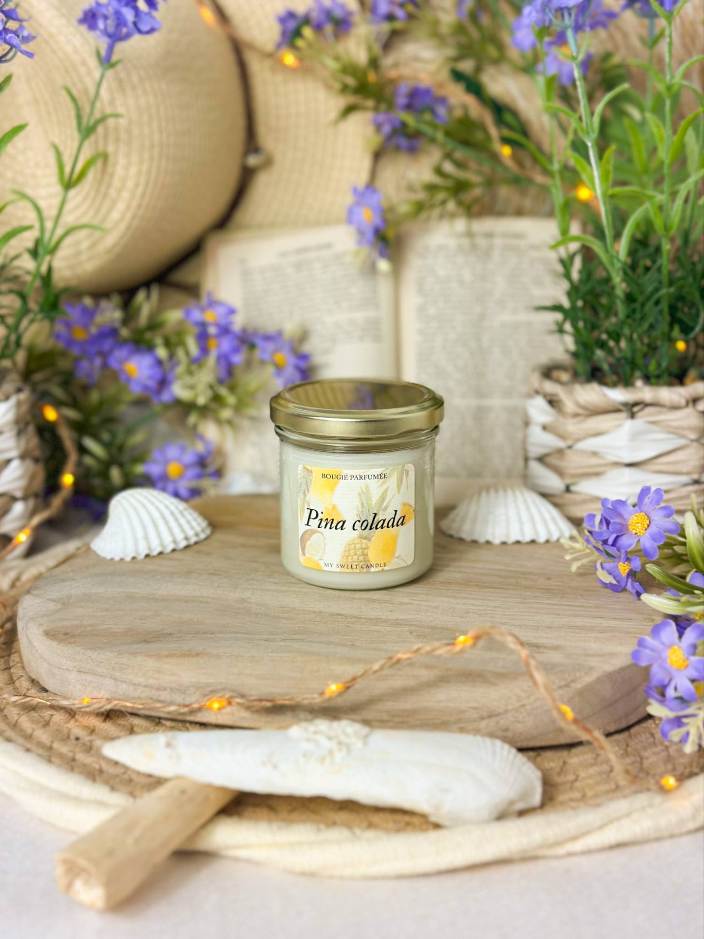 Bougie parfumée Pina colada