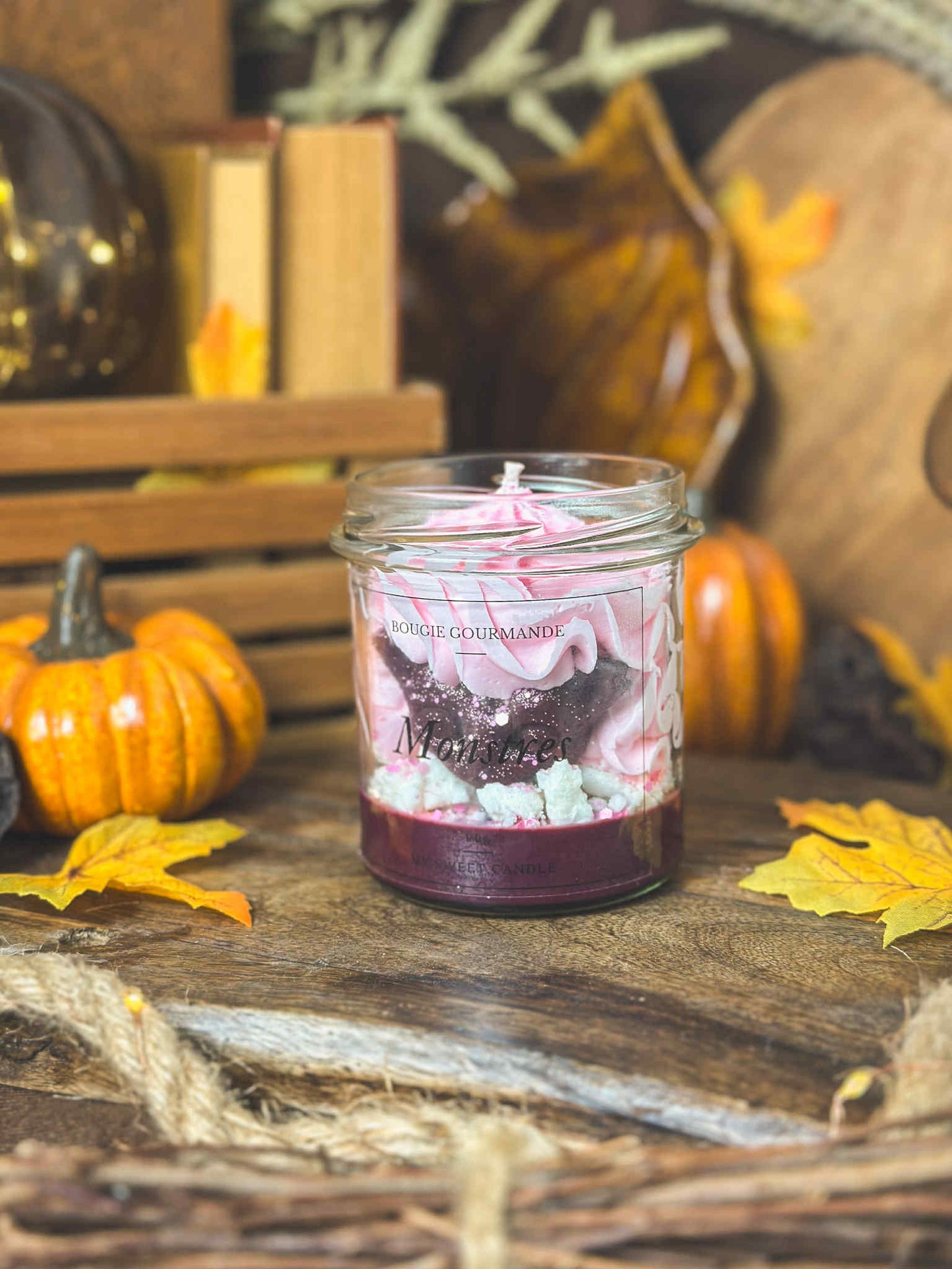Bougie gourmande Monstres