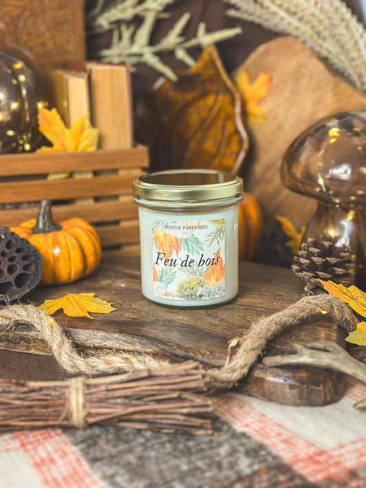 Bougie parfumée Feu de bois