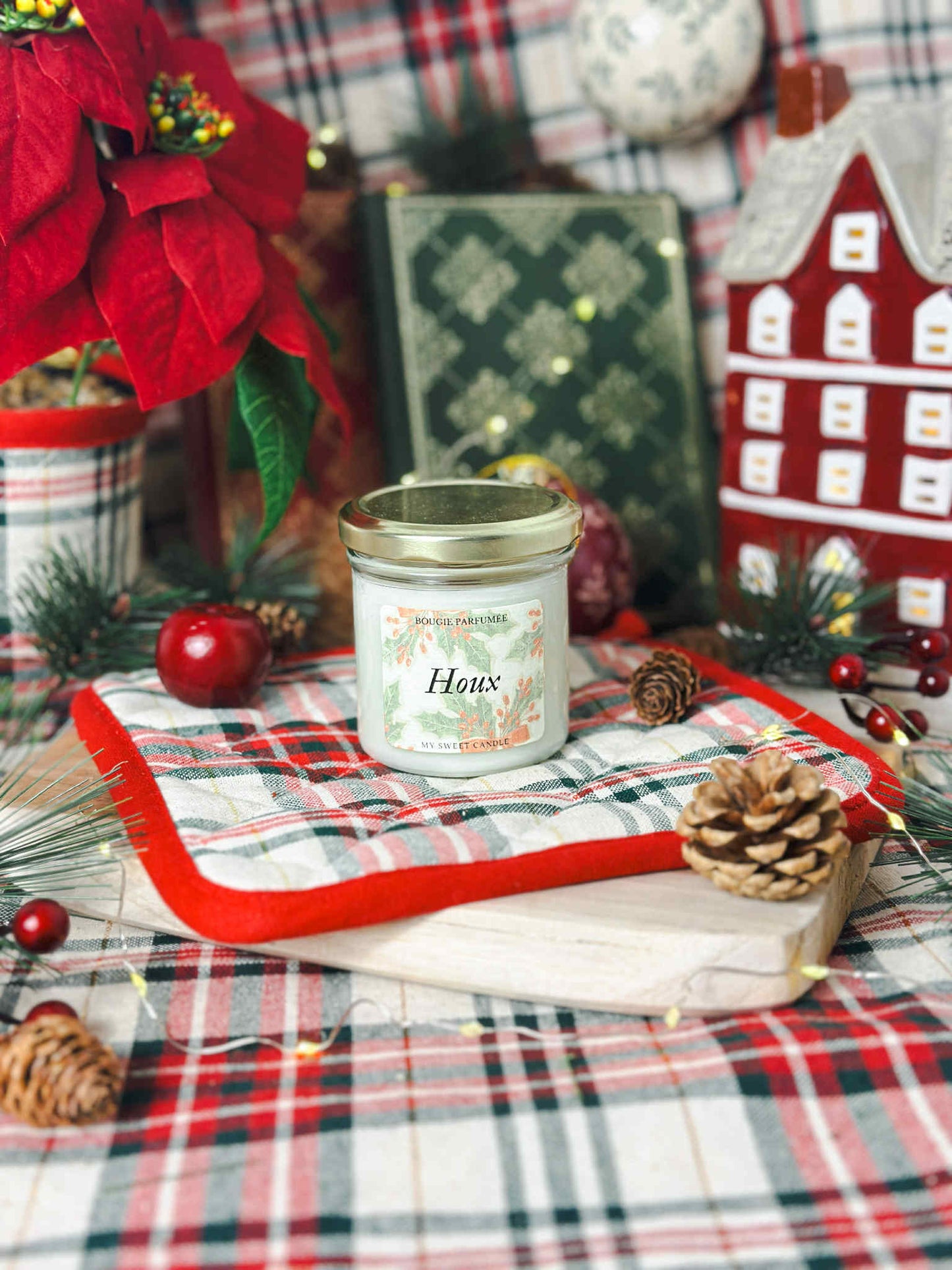 Bougie parfumée Houx