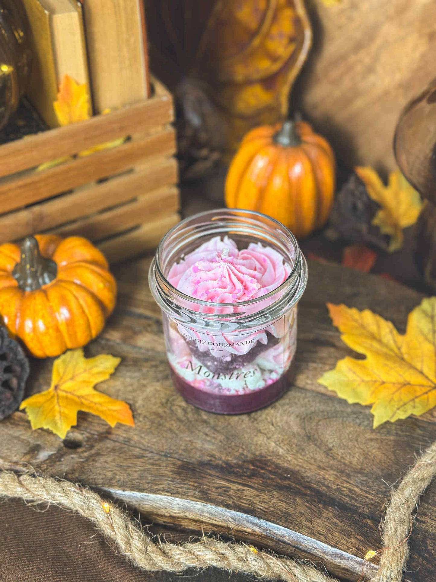 Bougie gourmande Monstres