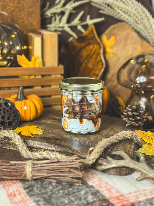 Bougie gourmande Sirop d'érable