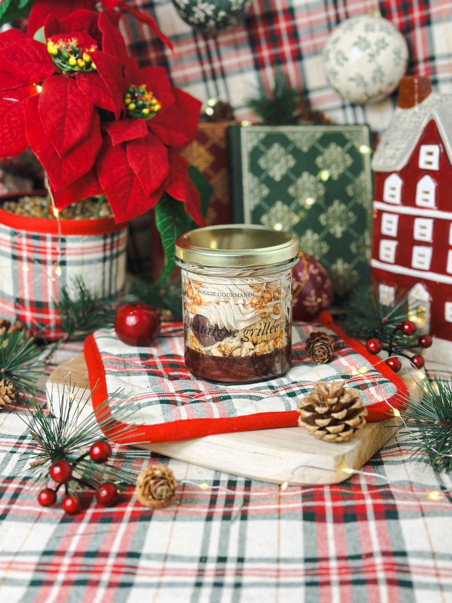 Bougie gourmande Châtaigne grillée