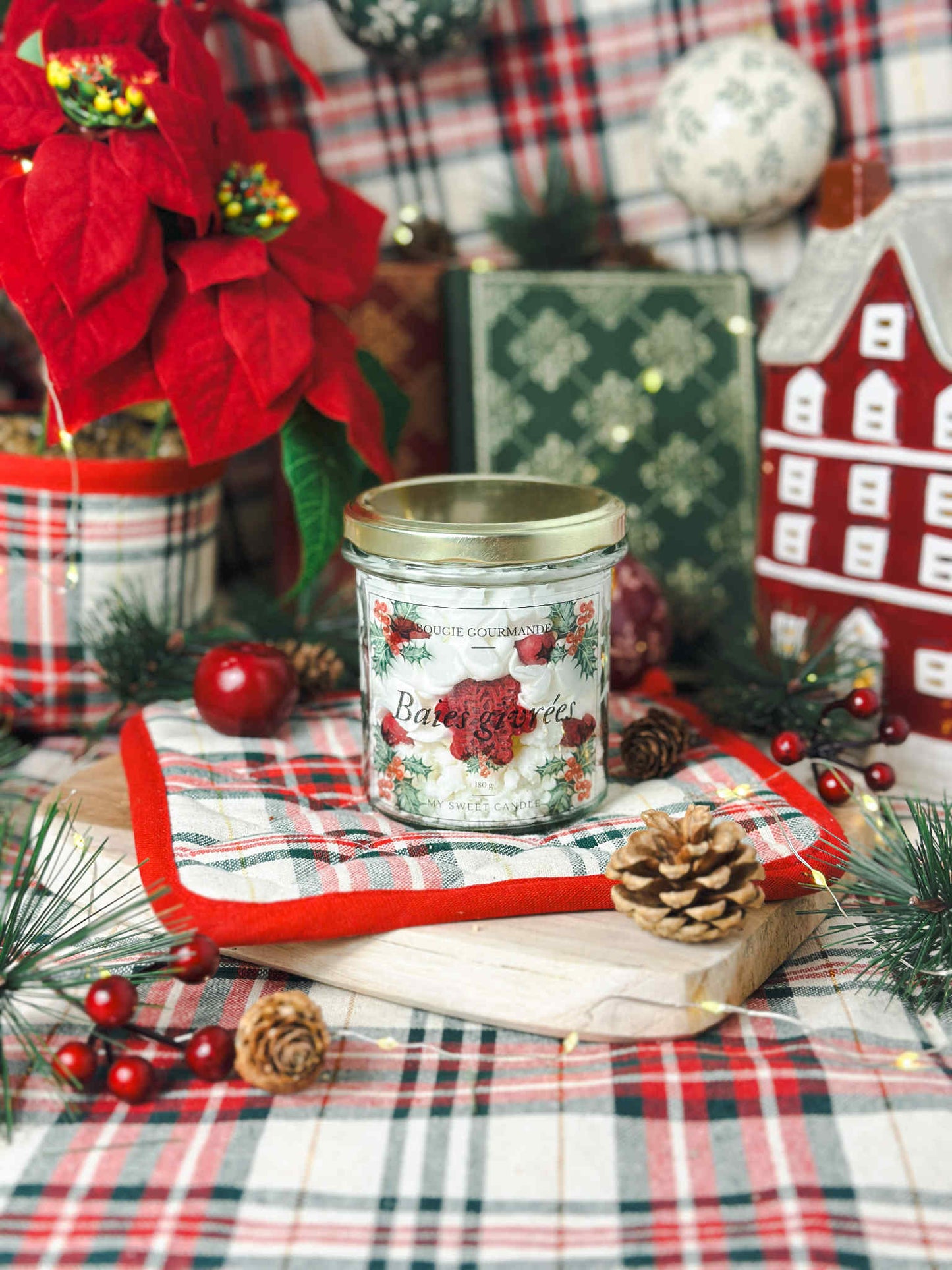 Bougie gourmande Baies givrées