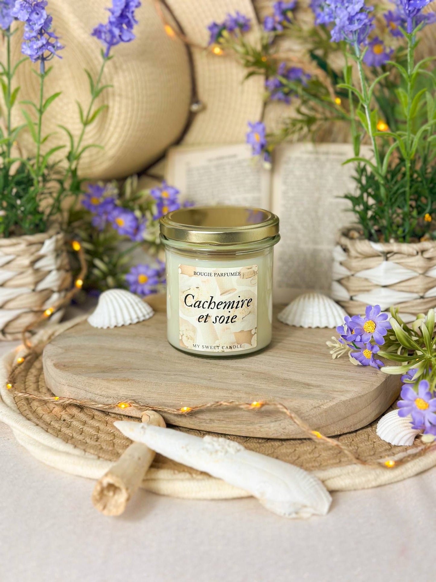 Bougie parfumée Cachemire et soie