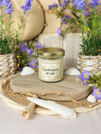 Bougie parfumée Cachemire et soie