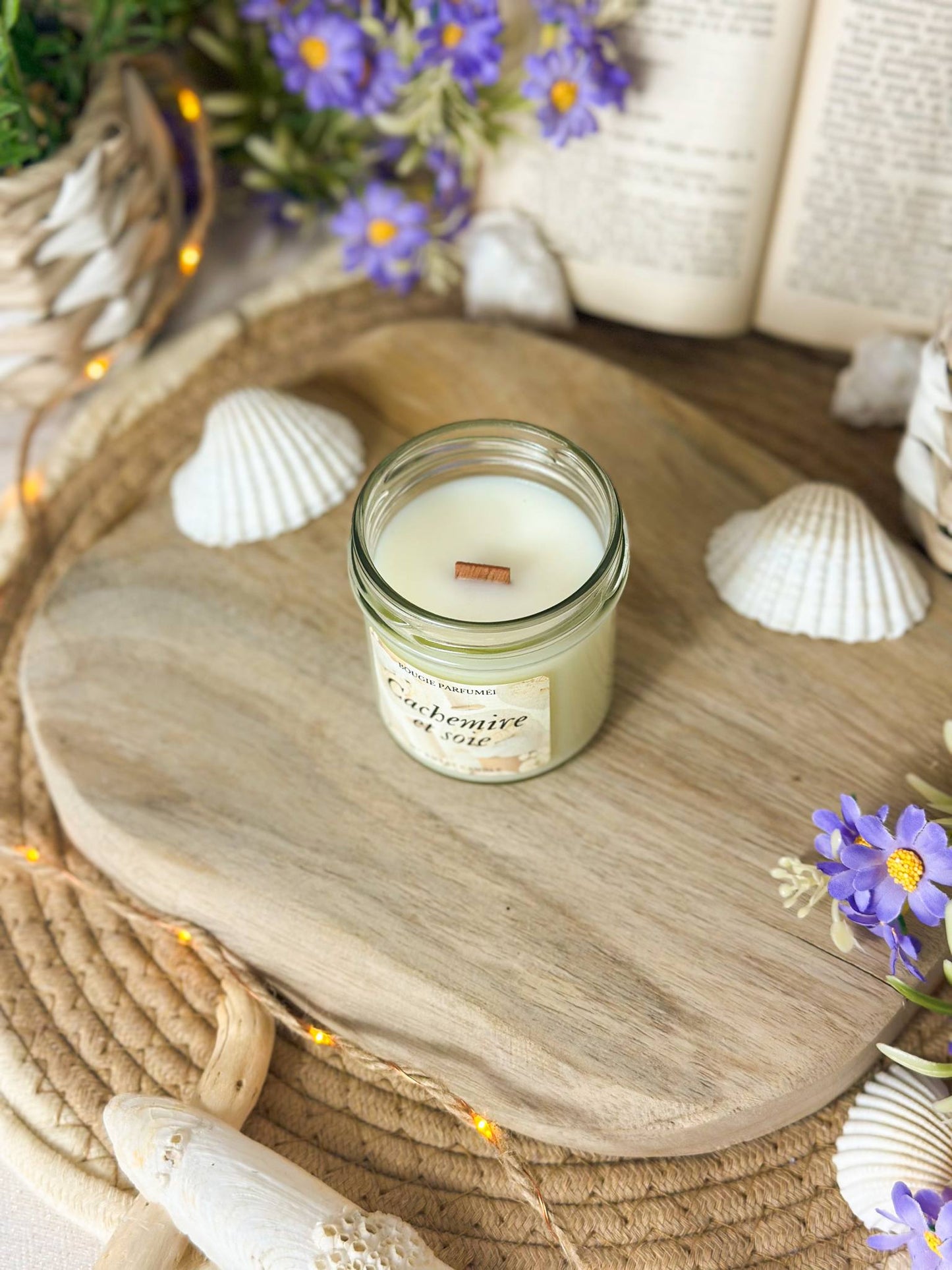 Bougie parfumée Cachemire et soie