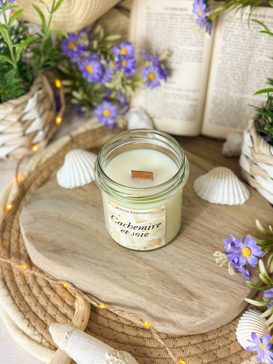 Bougie parfumée Cachemire et soie