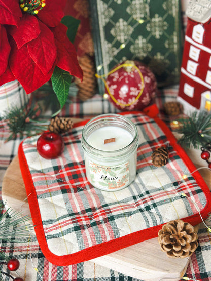 Bougie parfumée Houx