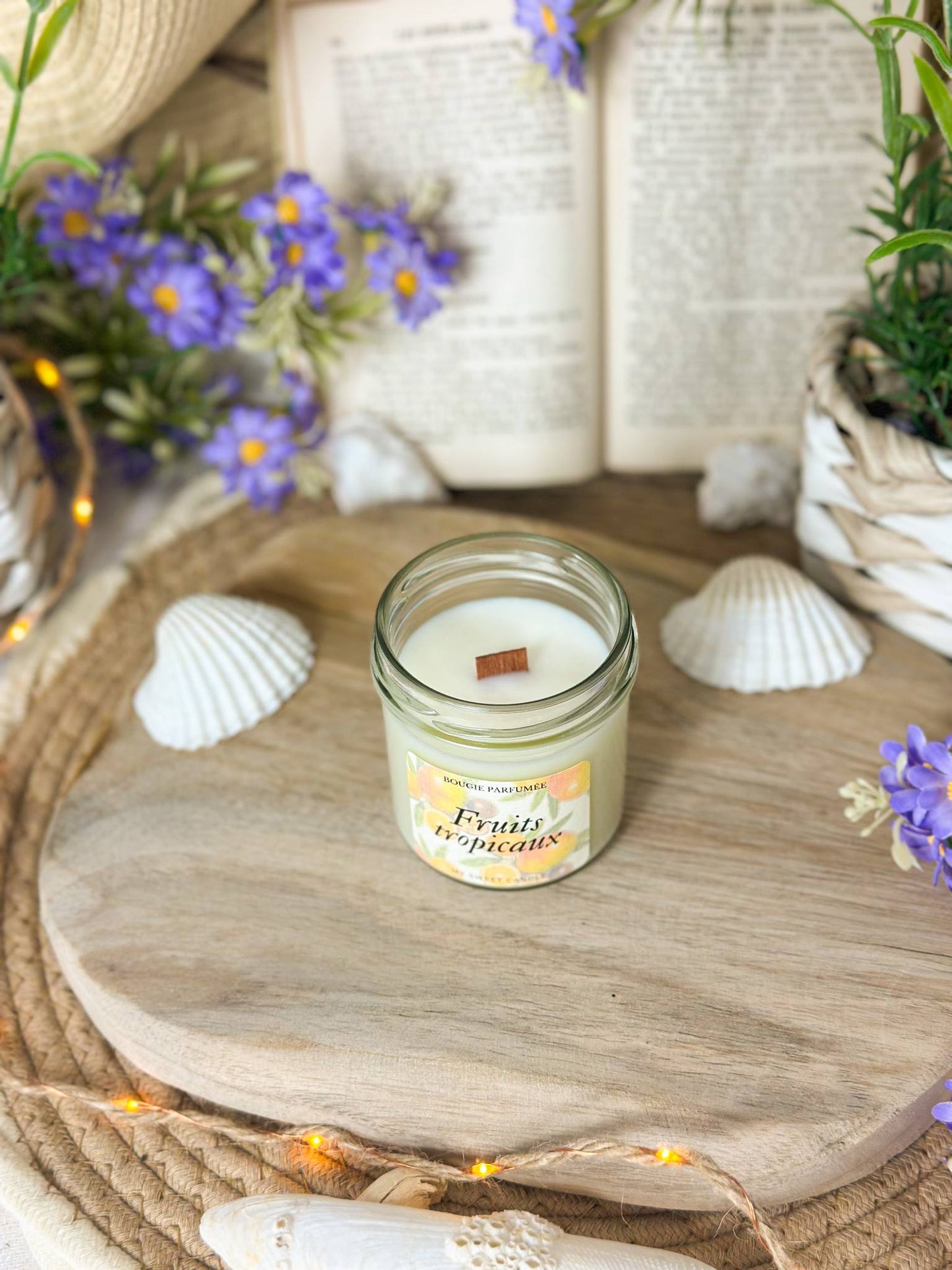 Bougie parfumée Fruits tropicaux