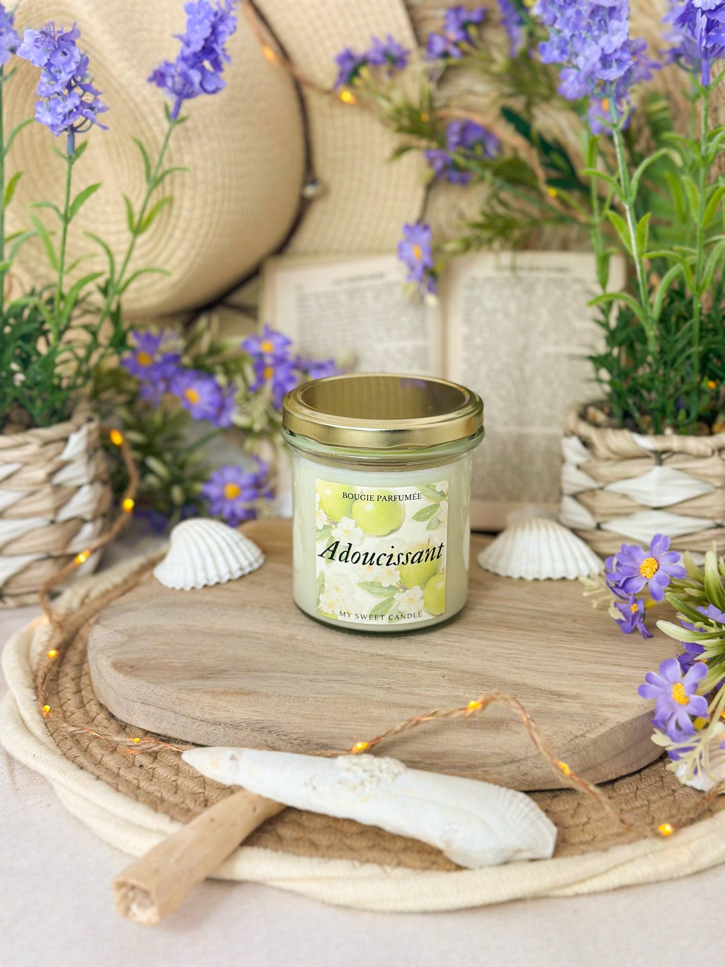 Bougie parfumée Adoucissant