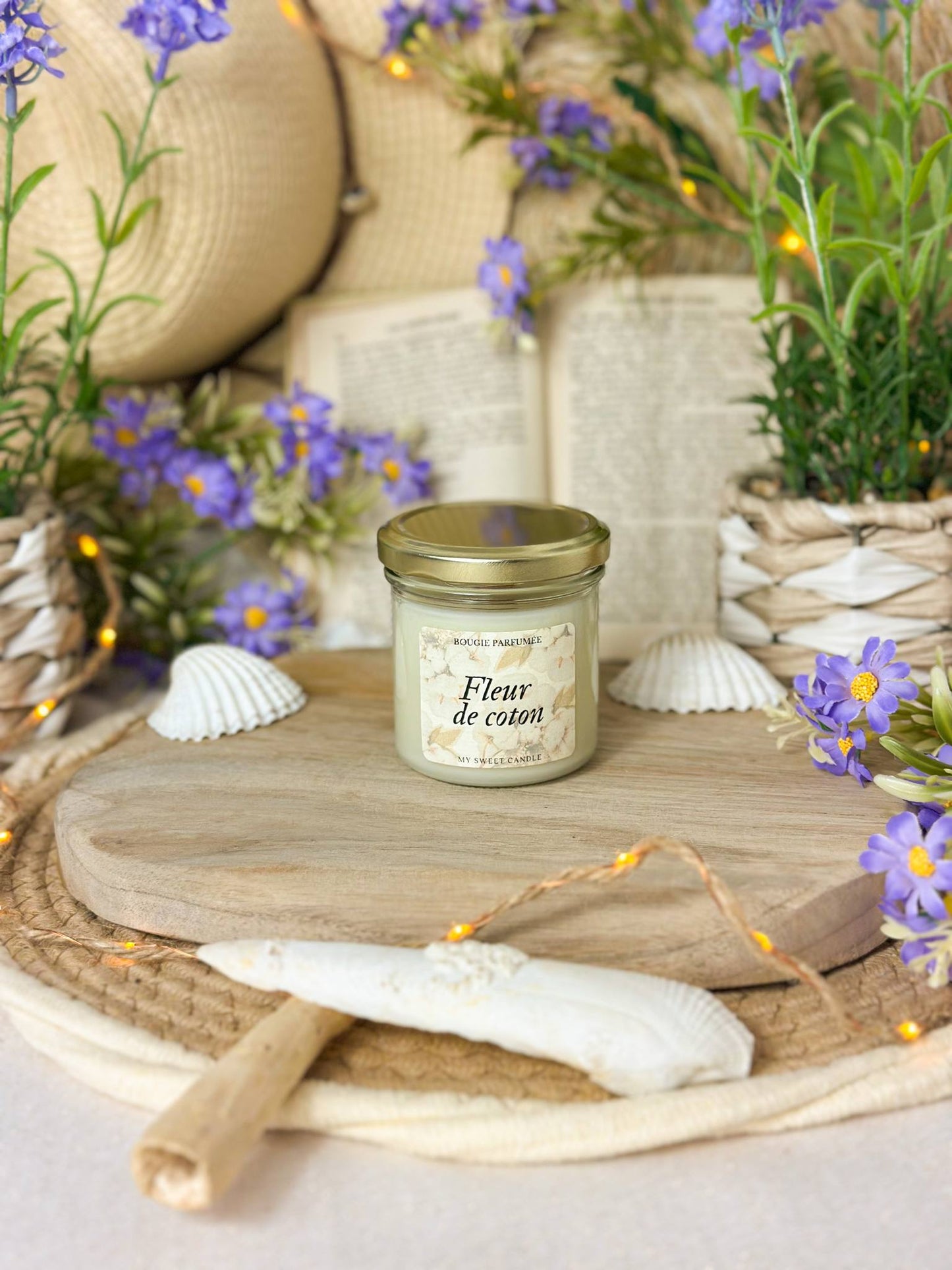 Bougie parfumée Fleur de coton