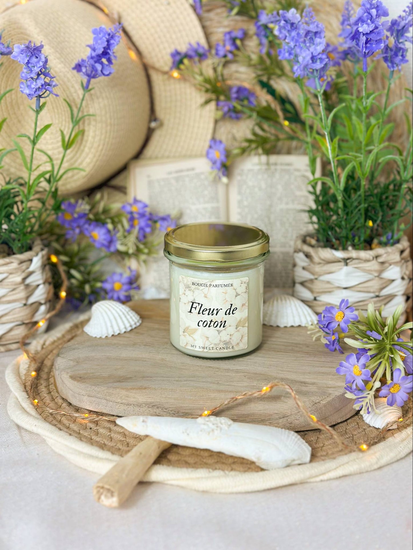 Bougie parfumée Fleur de coton