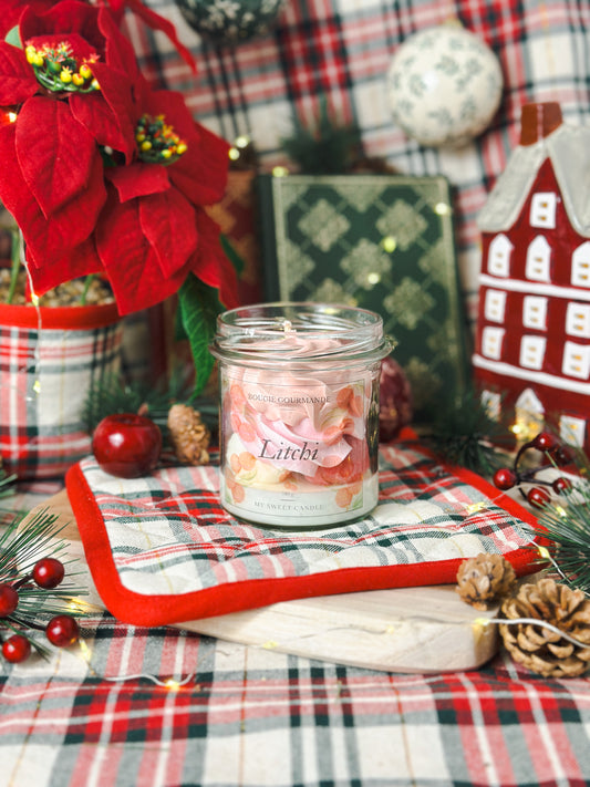 Bougie gourmande Litchi