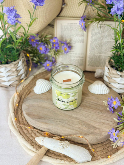 Bougie parfumée Adoucissant