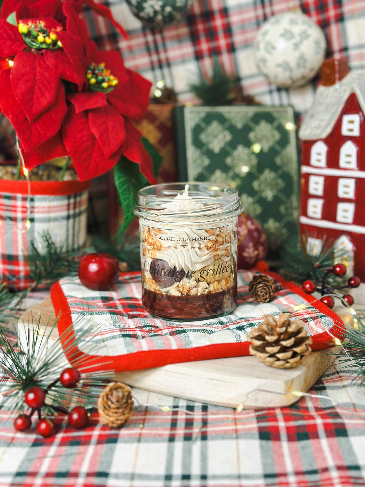 Bougie gourmande Châtaigne grillée