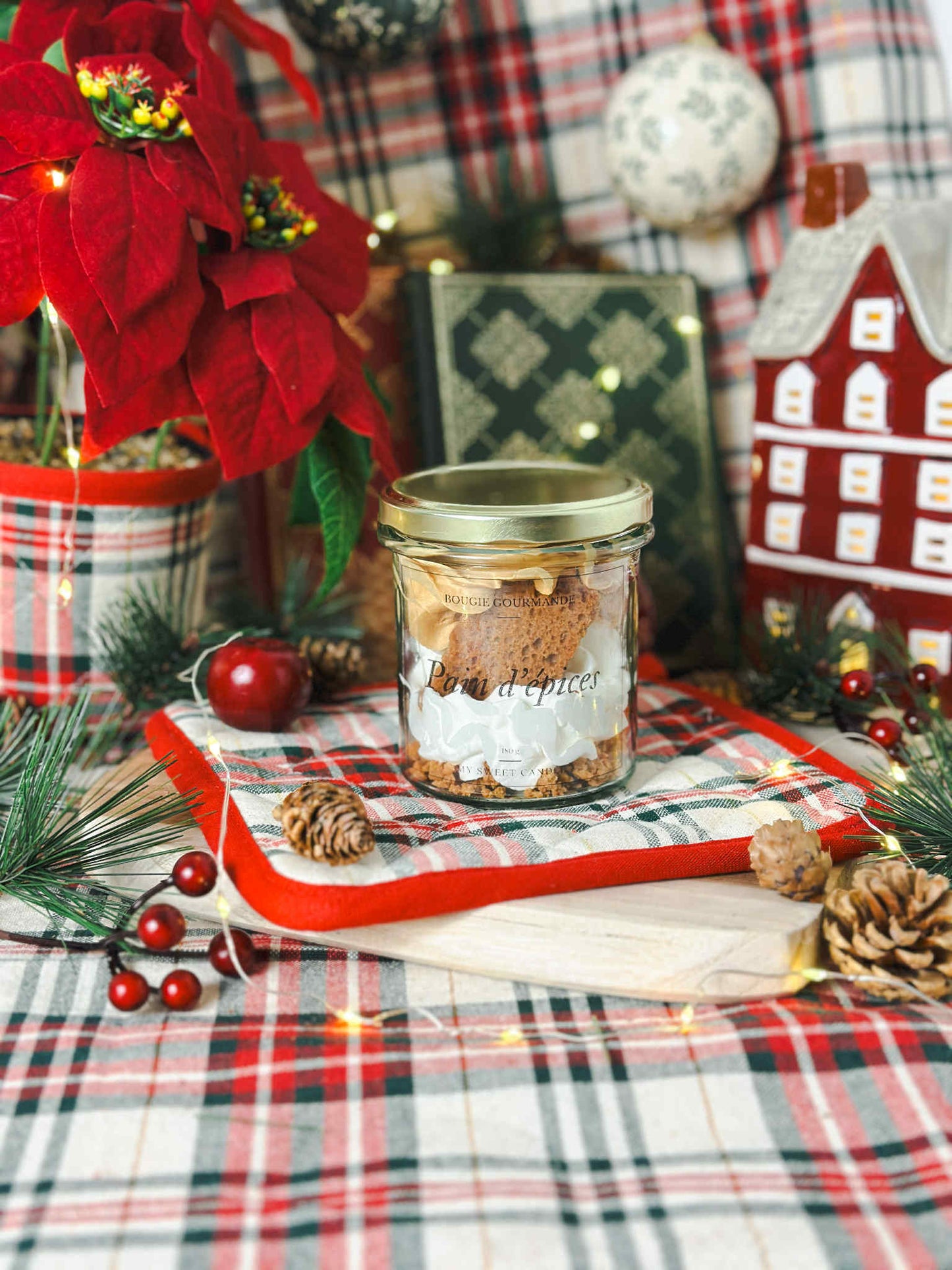 Bougie gourmande Pain d'épices