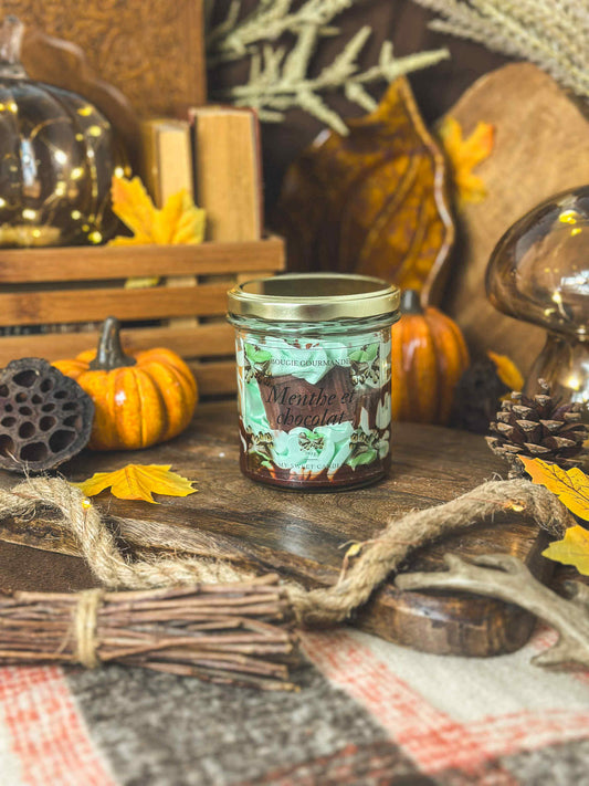 Bougie gourmande Menthe chocolat