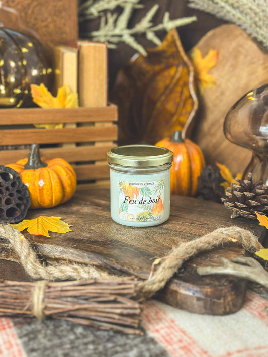 Bougie parfumée Feu de bois