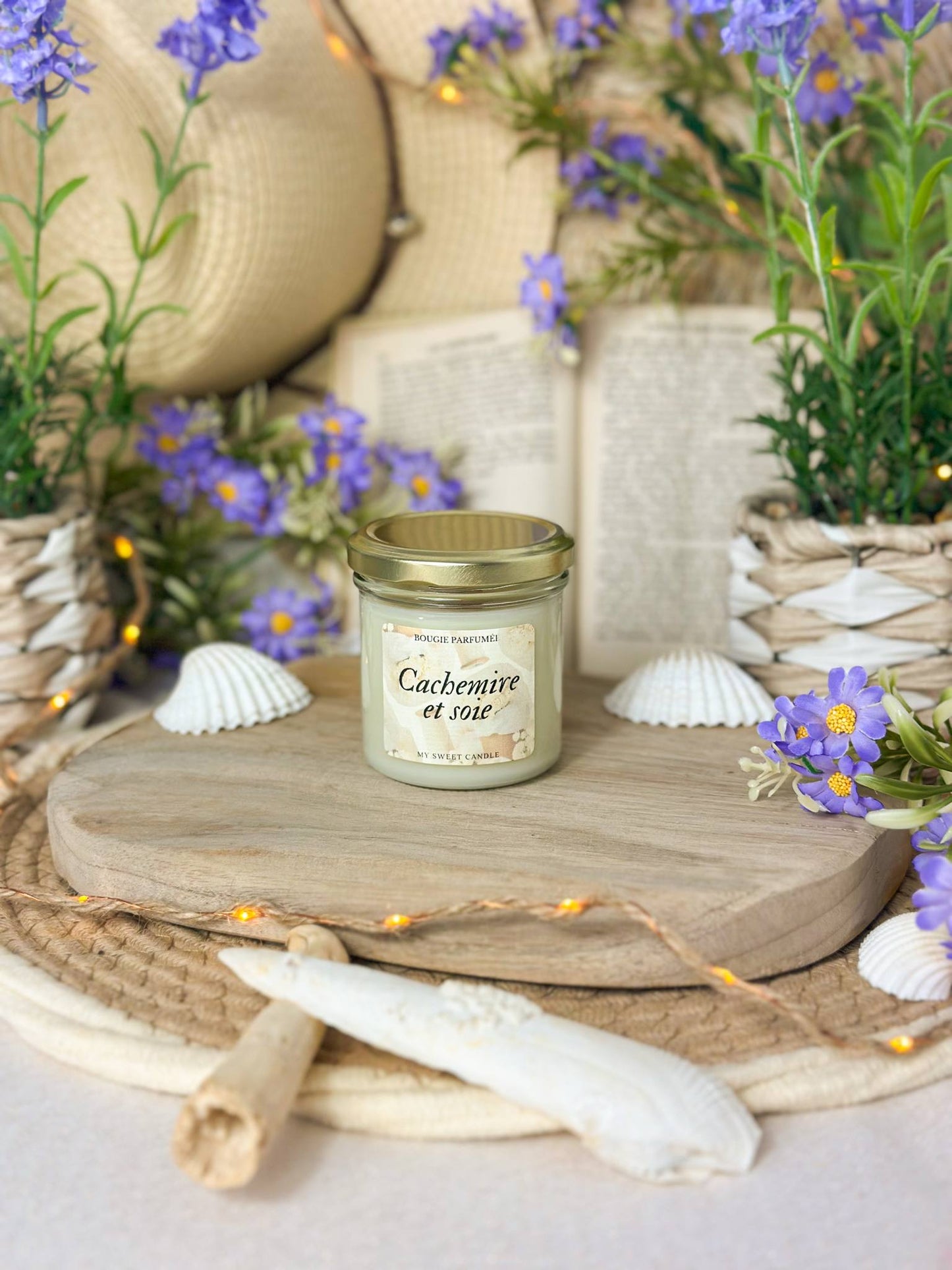 Bougie parfumée Cachemire et soie