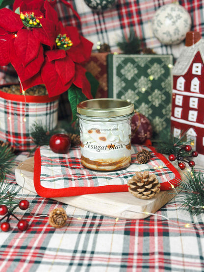 Bougie gourmande Nougat blanc