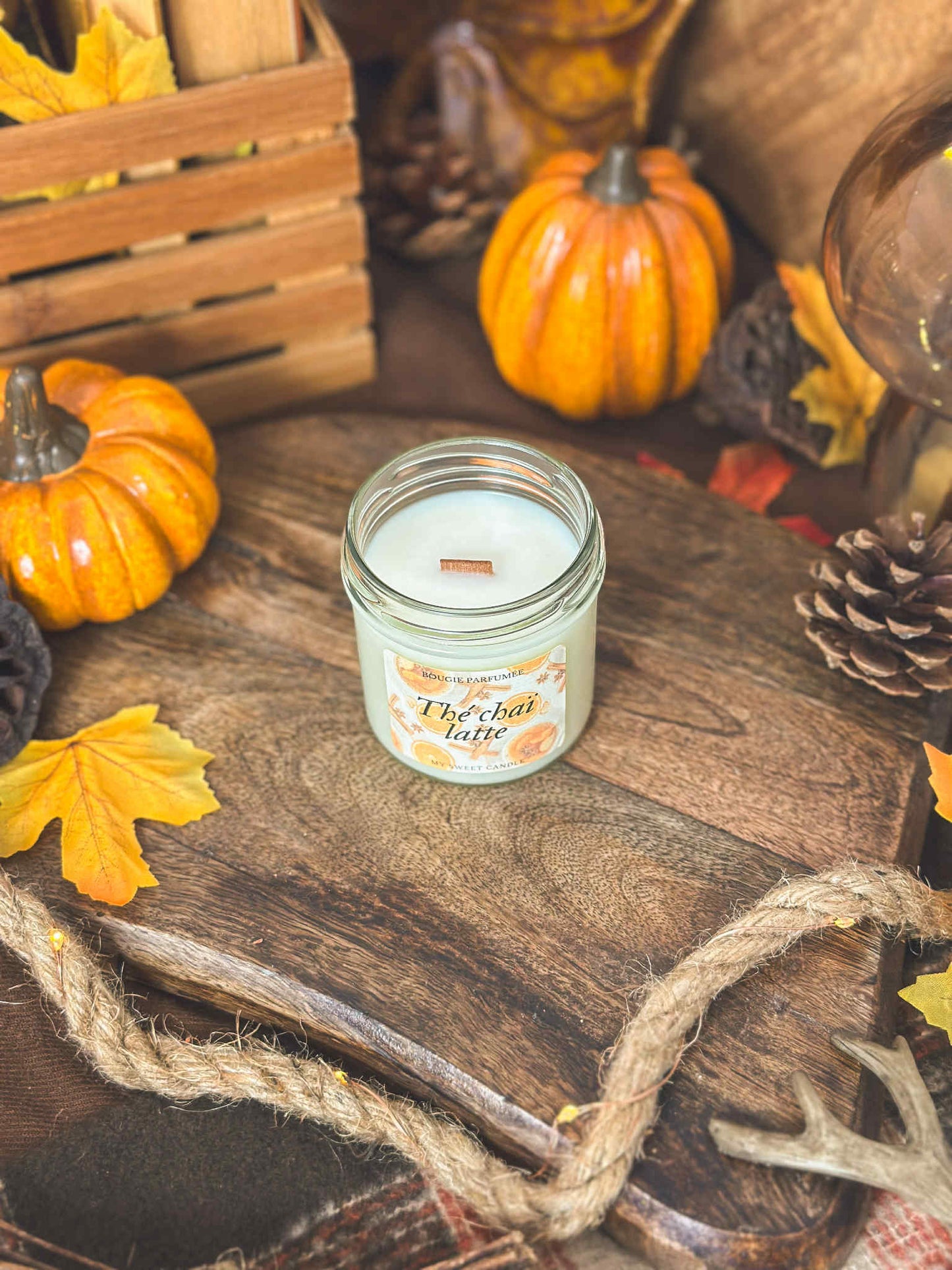 Bougie parfumée Thé chaï latte